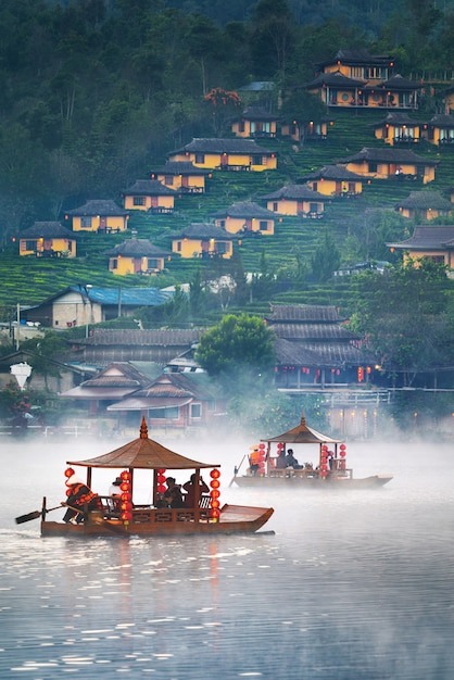 Tourist Boat Ban Rak Thai Villag